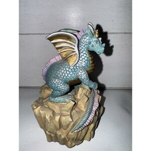 Vintage Porcelain Dragon Music Box by The San Francisco Music Box Company